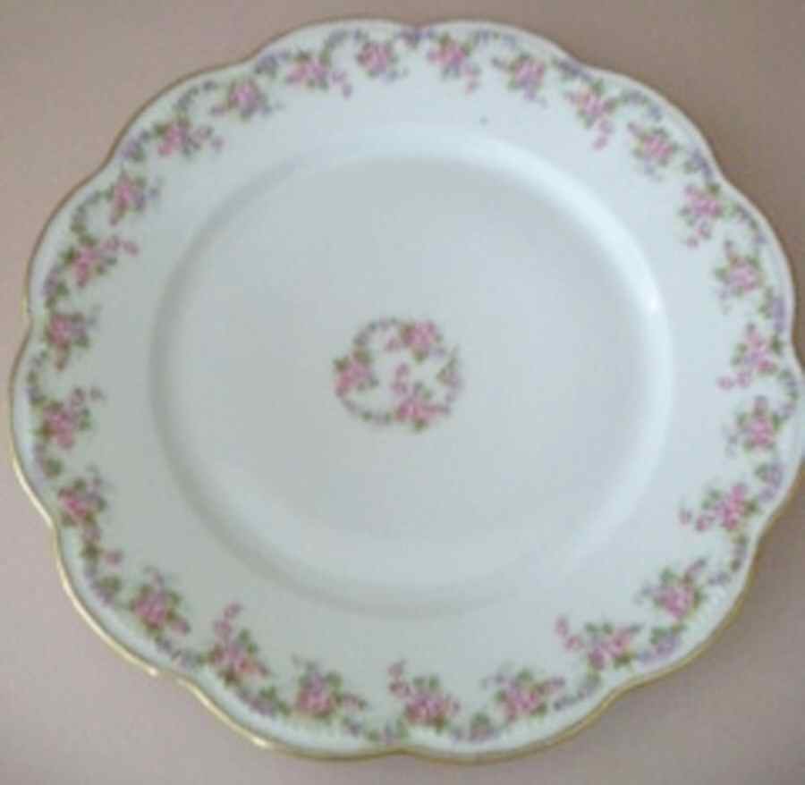 LRI15 Dinner Plate by LRL Limoges-1