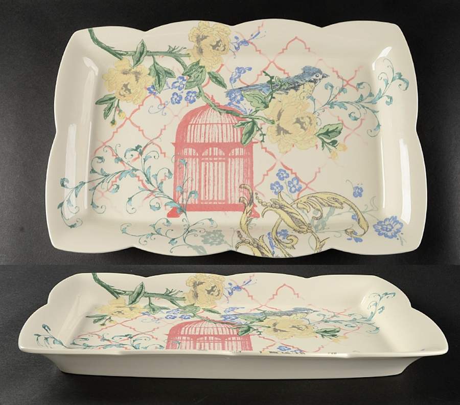 Collage 16" Rectangular Serving Platter by Lenox-1