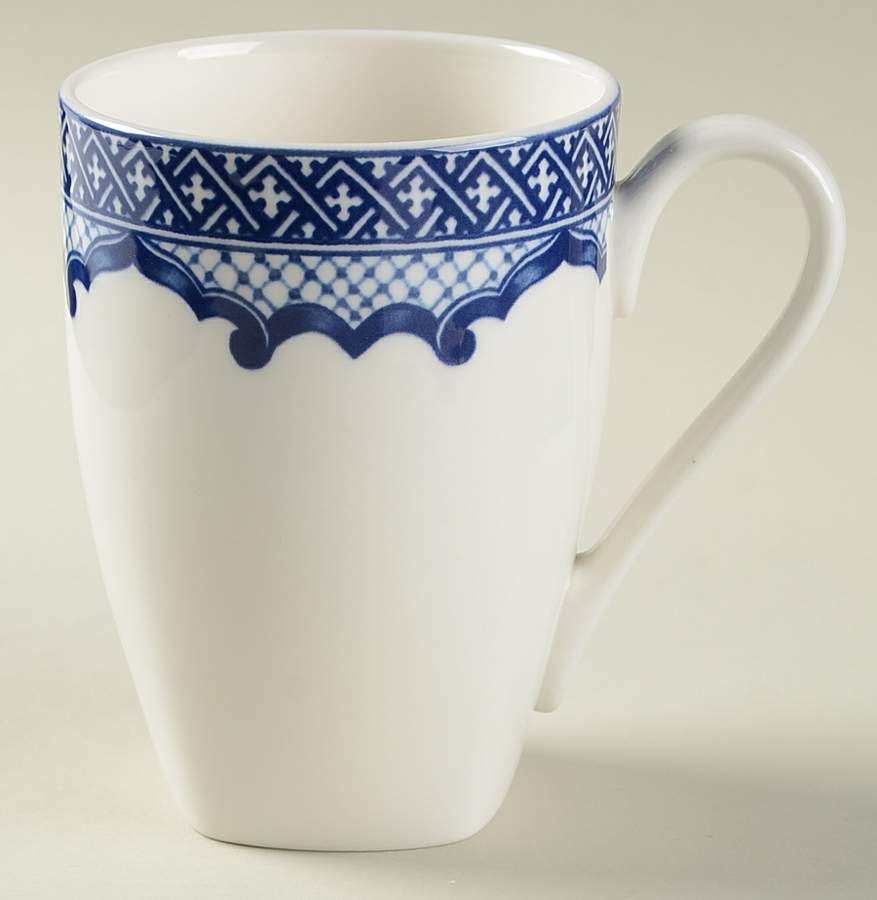 Mandarin Square Blue Mug by Ralph Lauren China-1