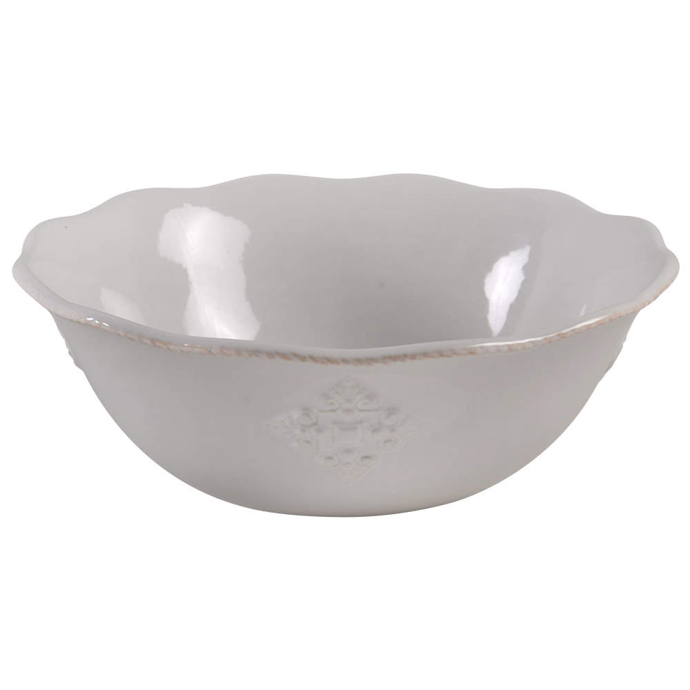 French Perle Charm 10" Round Serving Bowl by Lenox-1