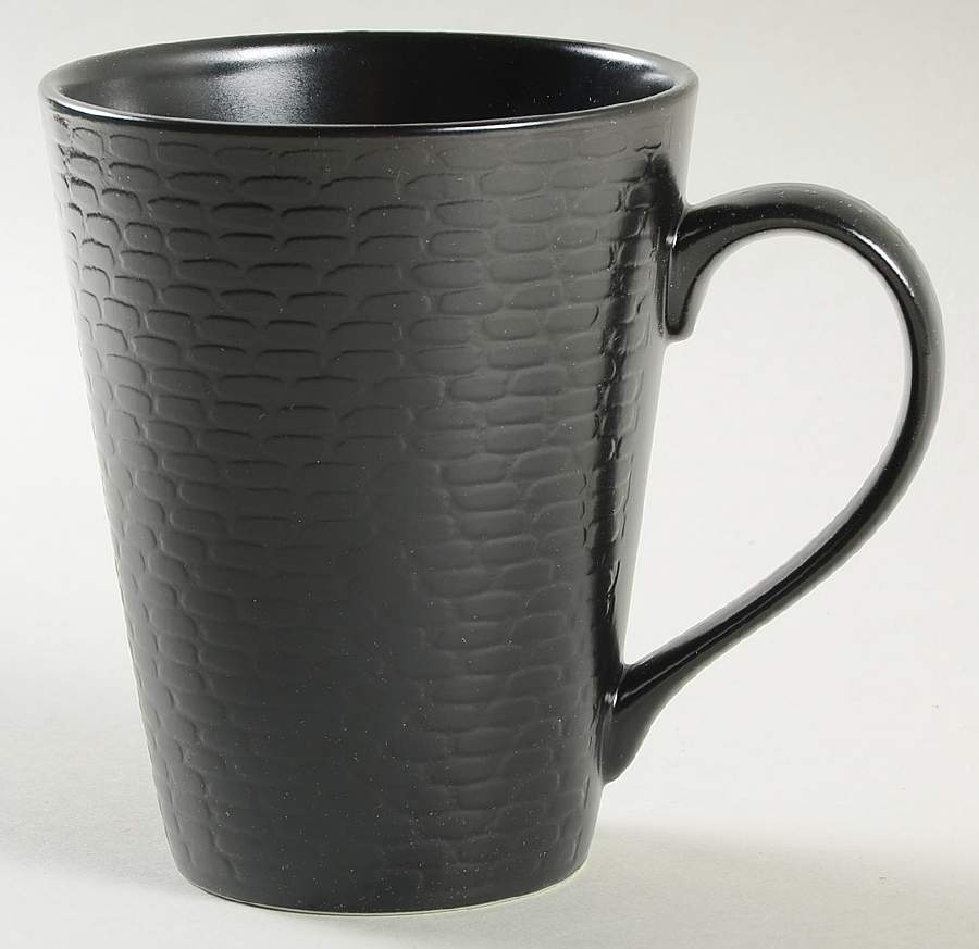 Urban Impressions Onyx Black Mug by Lenox-1