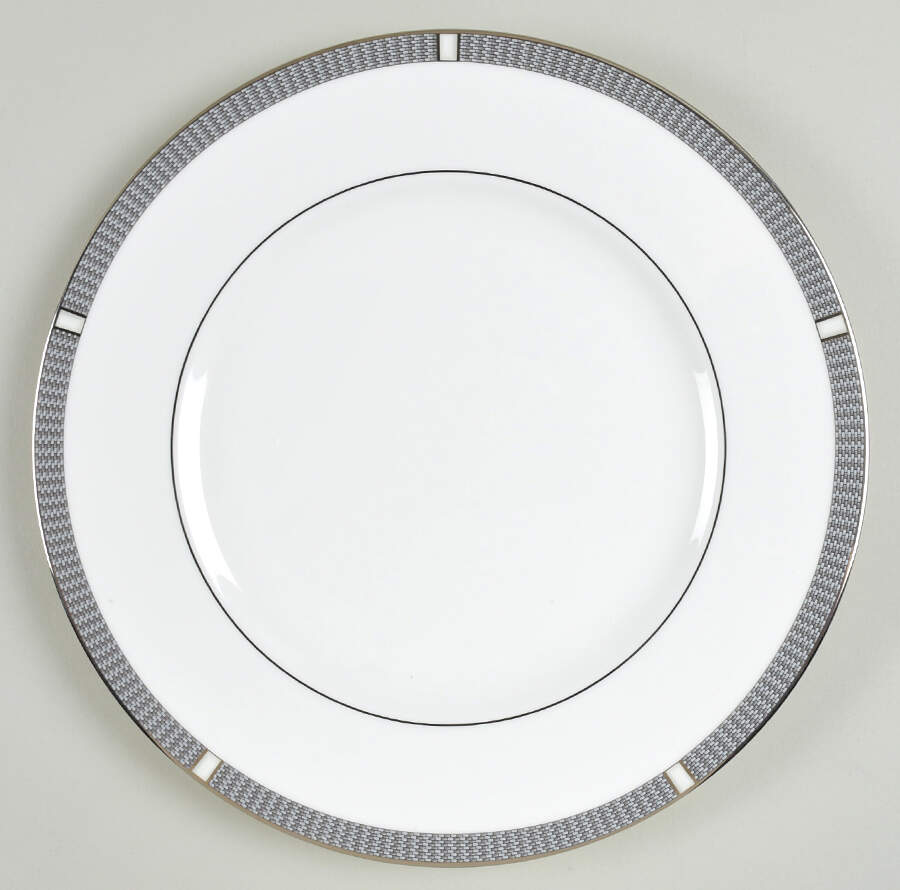 Silver Sophisticate Dinner Plate by Lenox-1