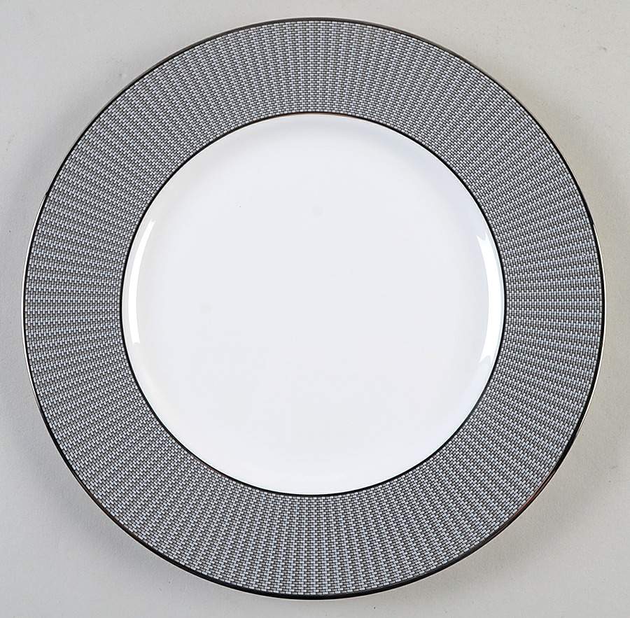 Silver Sophisticate Accent Luncheon Plate by Lenox-1