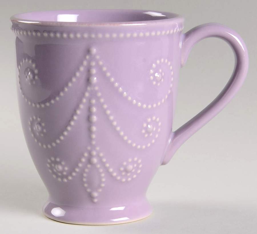 French Perle Violet Mug by Lenox-1