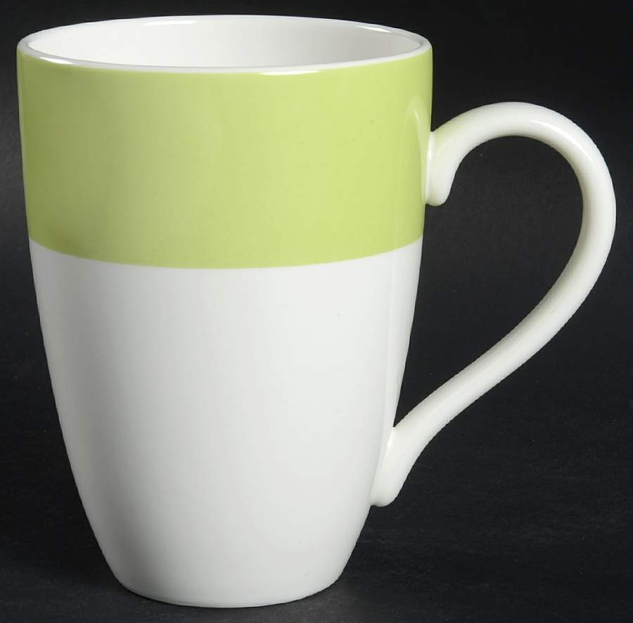 Continental Dining Kiwi Green Mug by Lenox-1
