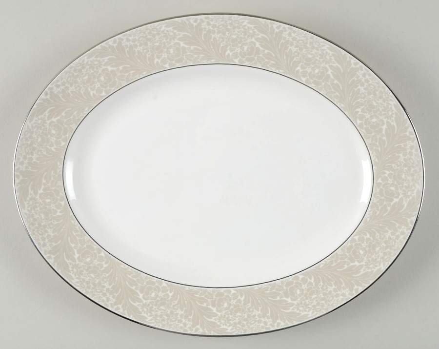 Larkspur 13" Oval Serving Platter by Lenox-1