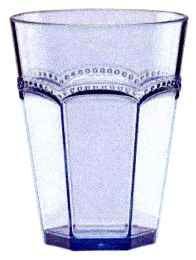 French Perle-Marine Blue 10 Oz Acrylic Tumbler by Lenox-1