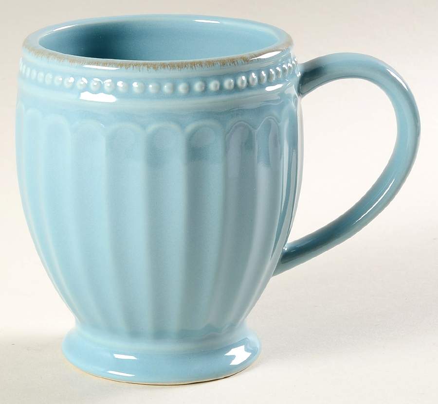 French Perle Groove Chambray Mug by Lenox-1