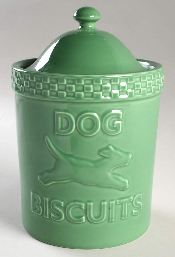 Mulligan Large Dog Treats Canister & Lid by Longaberger-1
