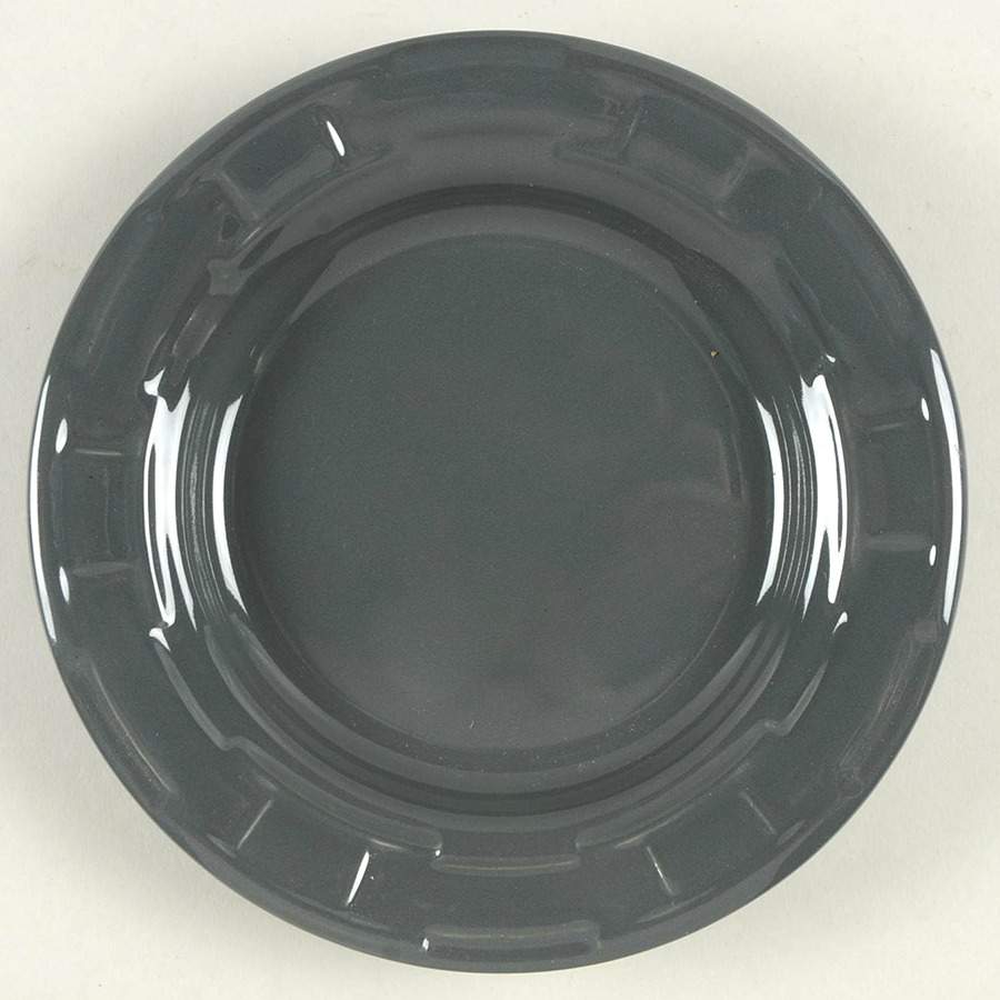 Woven Traditions-Pewter Gray Bread & Butter Plate by Longaberger-1