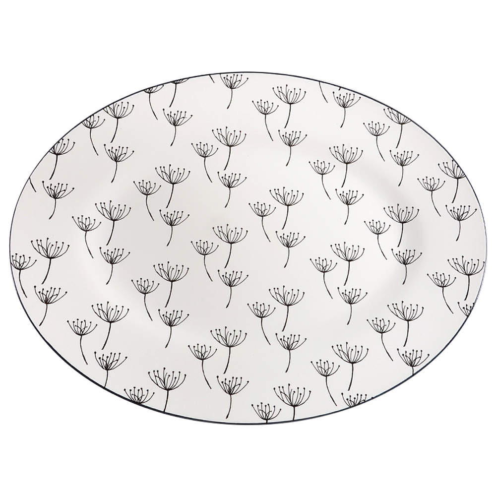 Around the Table 16" Oval Serving Platter by Lenox-1