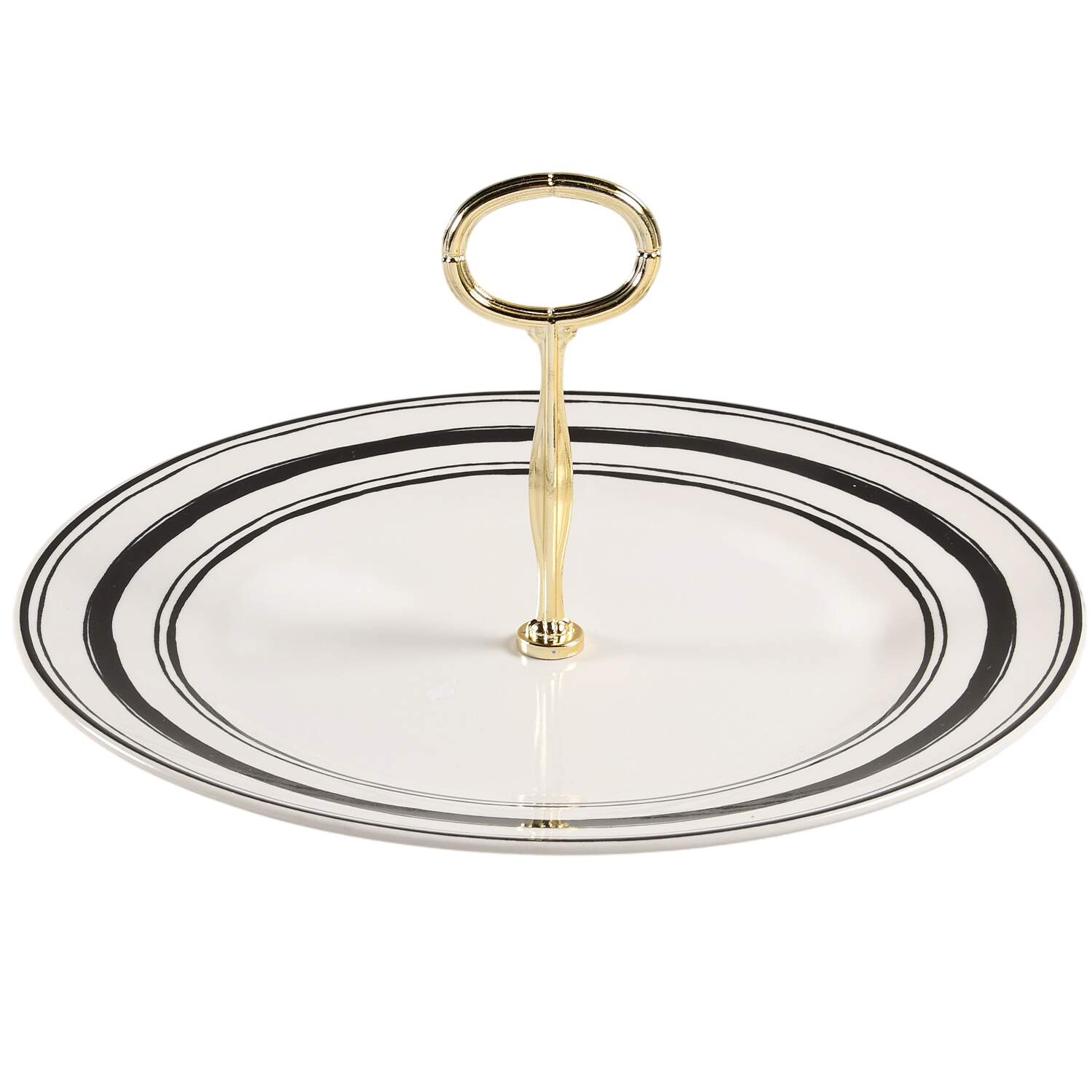 Around the Table Round Serving Plate with Handle (CH) HC by Lenox-1