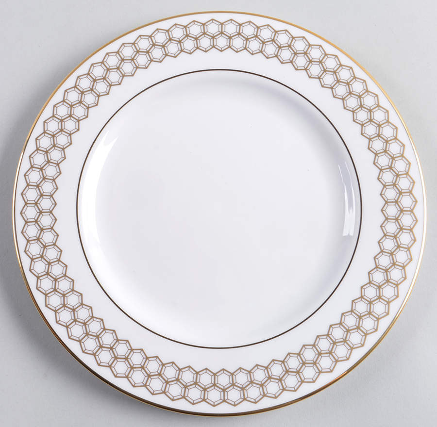 Prismatic Gold Salad Plate by Lenox-1