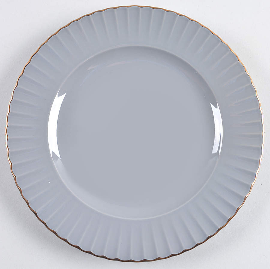 Marchesa Shades Grey Accent Luncheon Plate by Lenox-1