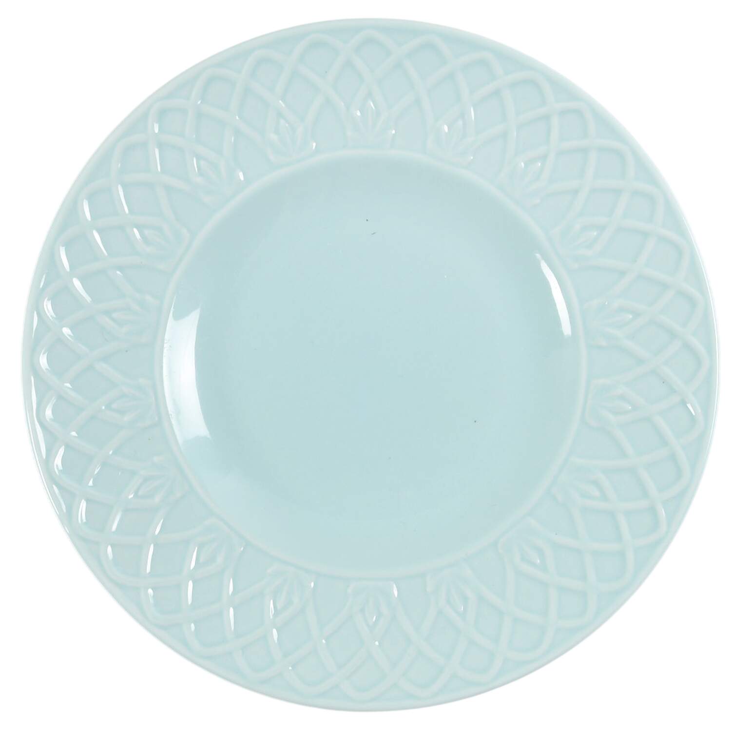 British Colonial Carved Salad Plate by Lenox-1