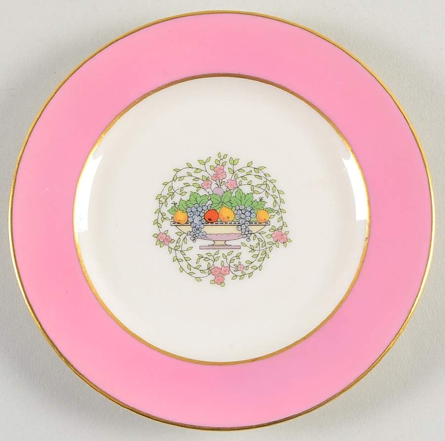 Somerset Pink Bread & Butter Plate by Lenox-1