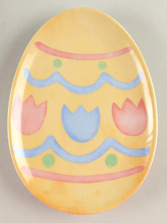 Giftware 7" Egg Shape Plate by Longaberger-1