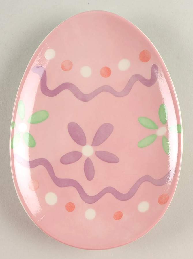 Giftware 7" Egg Shape Plate by Longaberger-1