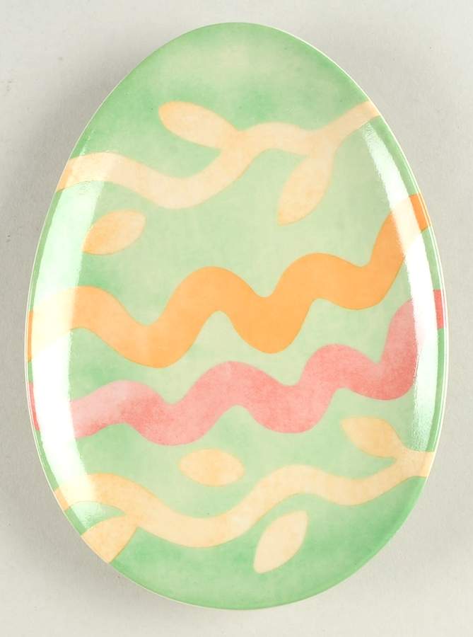 Giftware 7" Egg Shape Plate by Longaberger-1