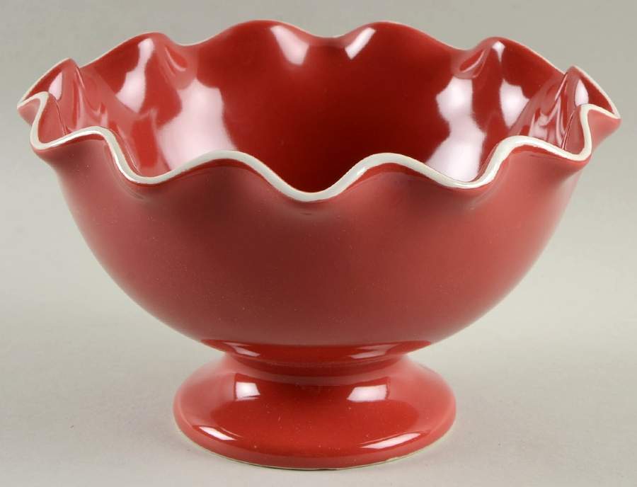 Giftware 7" Ruffled Bowl by Longaberger-1