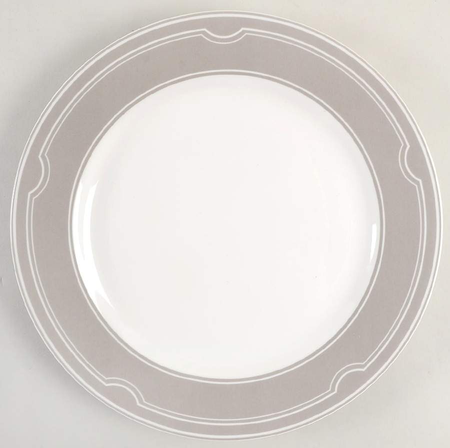 Neutral Party Medallion Dinner Plate by Lenox-1