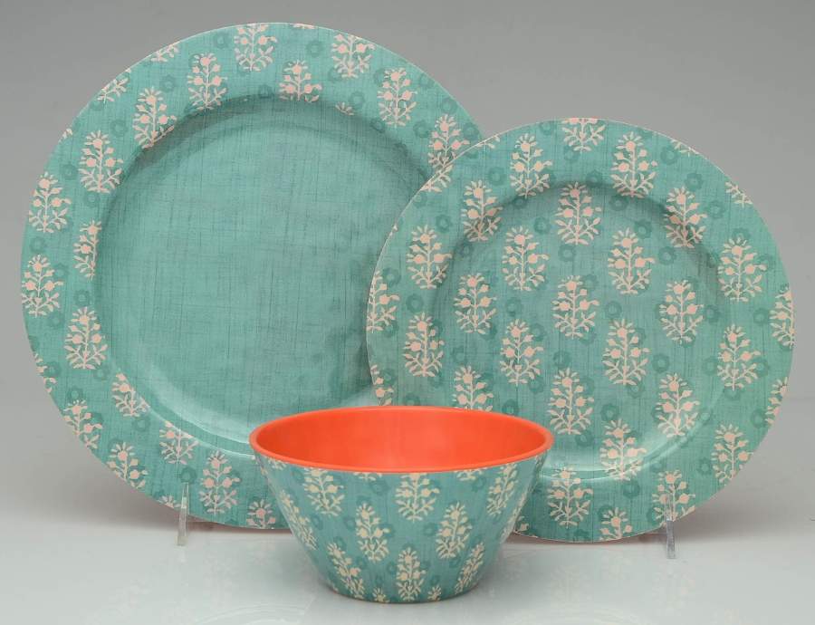 Solina 12 Piece Melamine Set by Laurie Gates-1