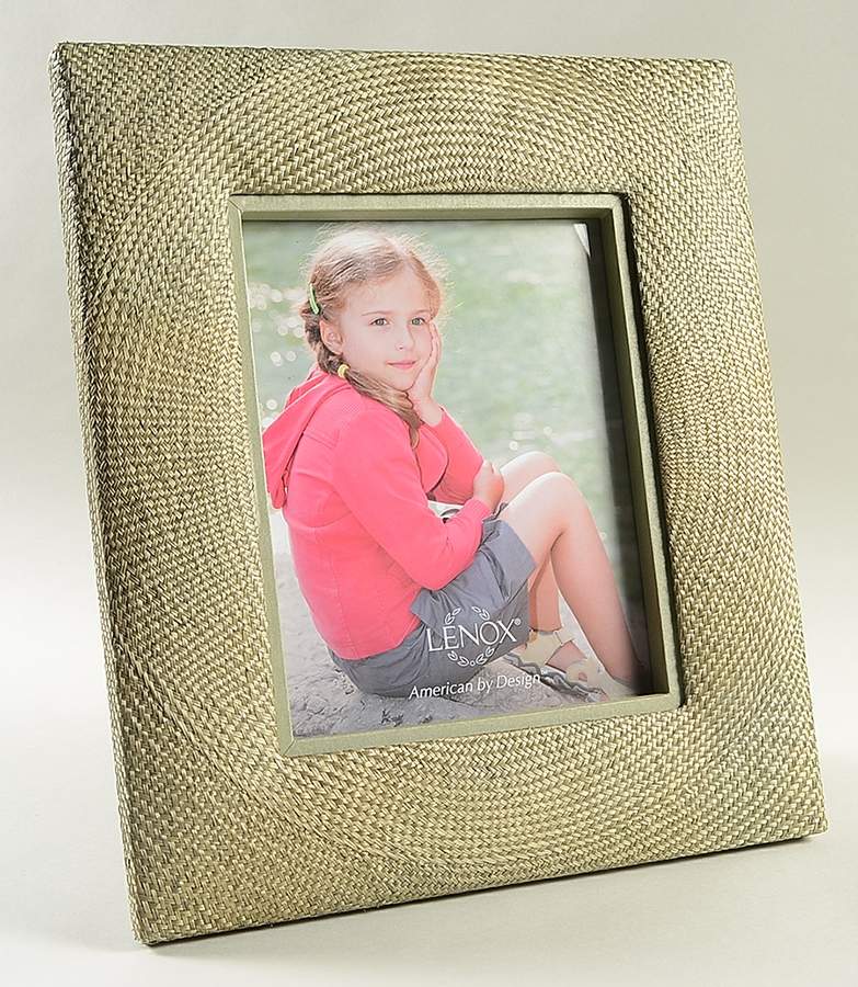 Sage Recycled Frame Frame-Holds 8" X 10" by Lenox-1