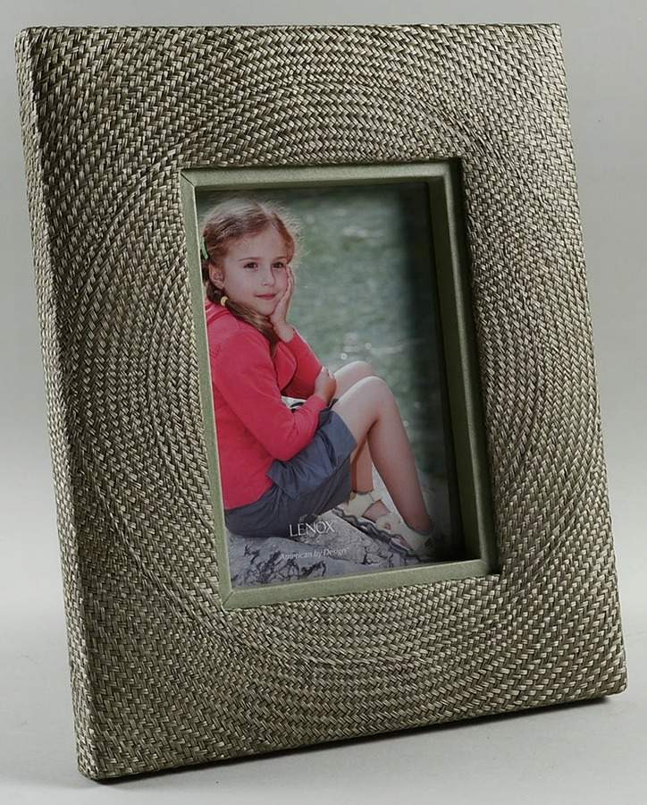 Sage Recycled Frame Frame-Holds 5" X 7" by Lenox-1