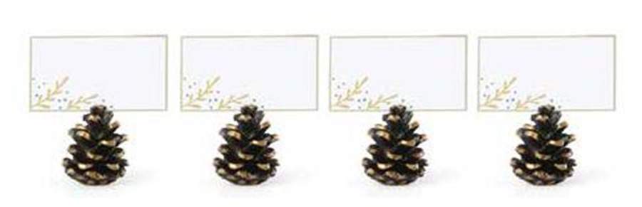 Alpine Metal Place Card Holders - Set of 4 by Lenox-1