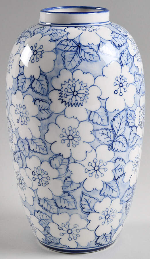 Painted Indigo 9" Vase by Lenox-1
