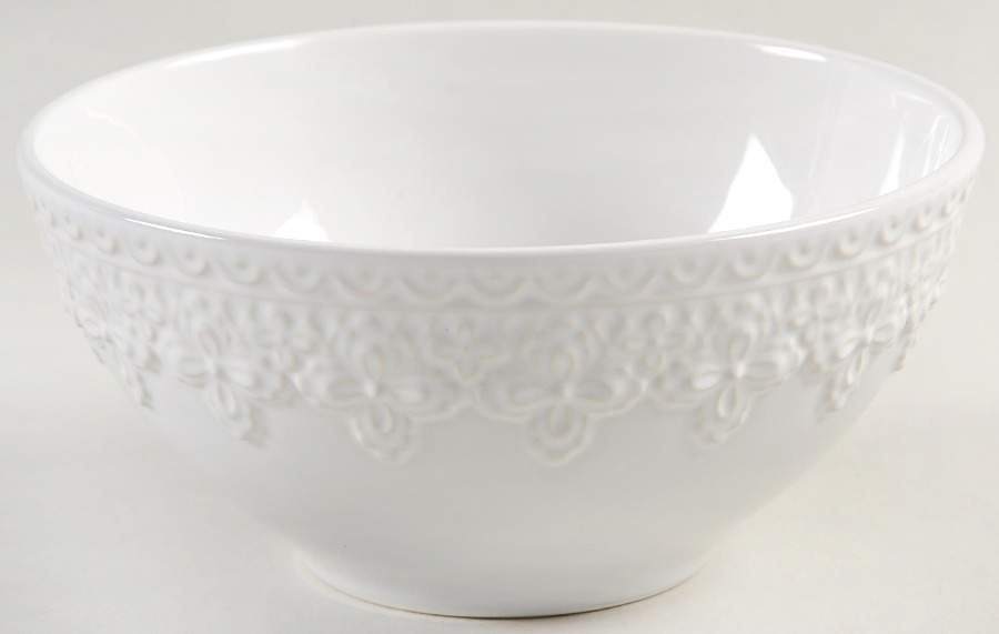 Chelse Muse Reactive White 5" All Purpose Bowl by Lenox-1