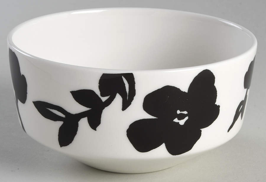 Primrose Drive Black Soup/Cereal Bowl by Lenox-1