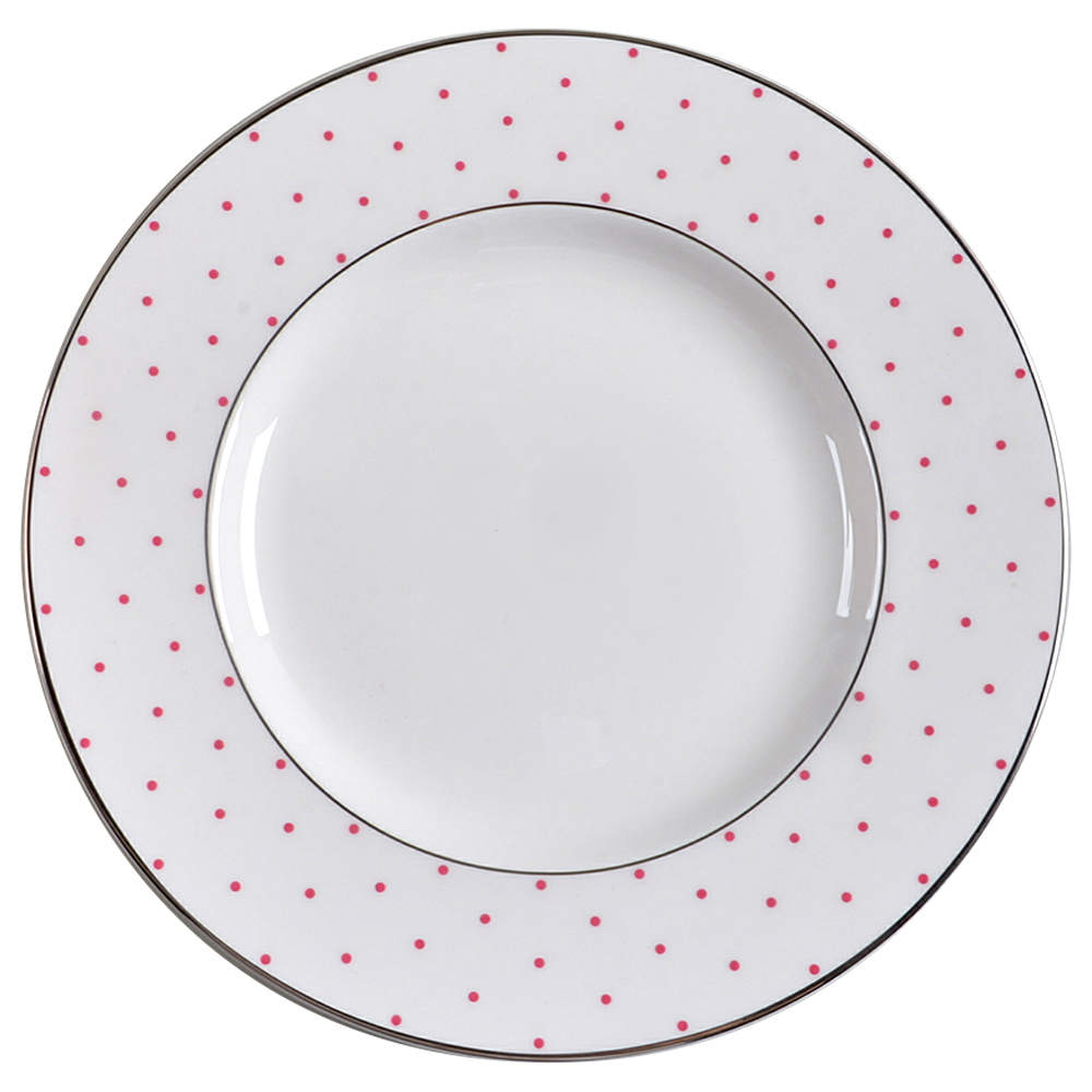 Sadie Street Pink Accent Luncheon Salad Plate by Lenox-1