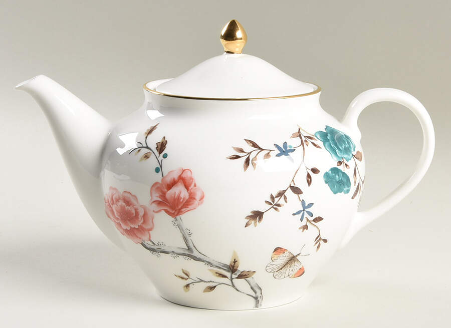 Sprig and Vine Teapot & Lid by Lenox-1