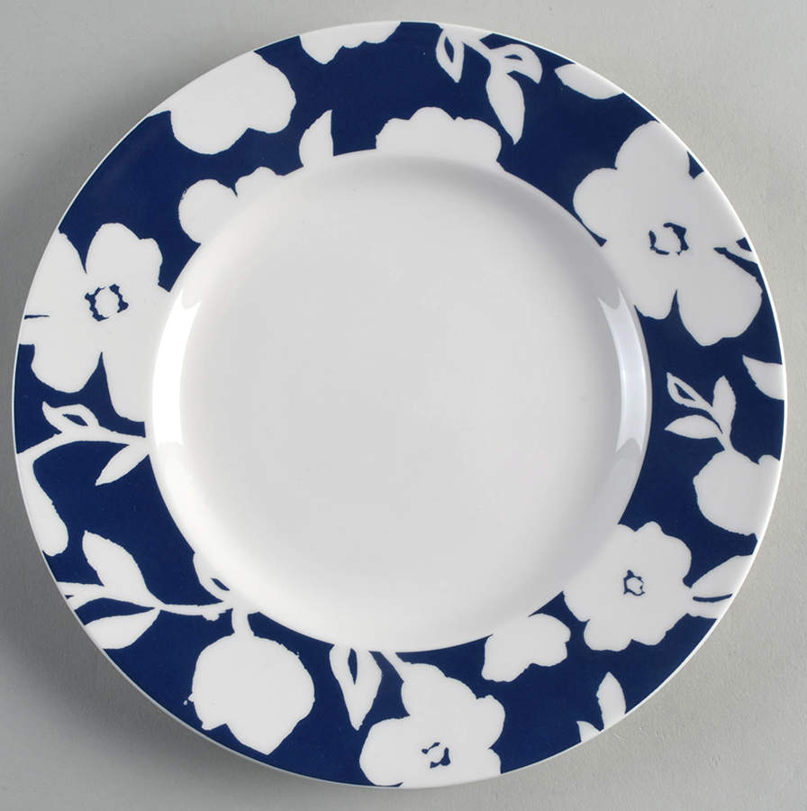 Primrose Drive Cobalt Blue Accent Luncheon Plate by Lenox-1