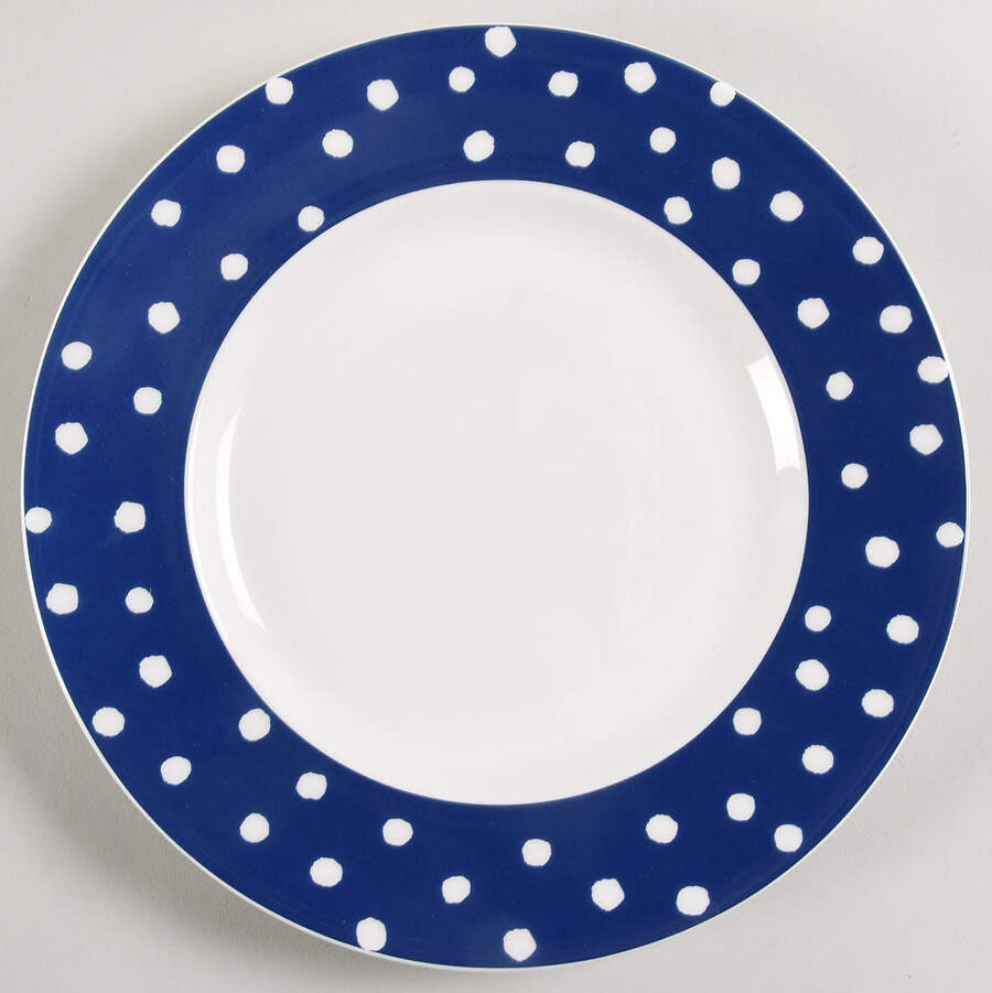 Primrose Drive Cobalt Blue Accent Luncheon Plate by Lenox-1