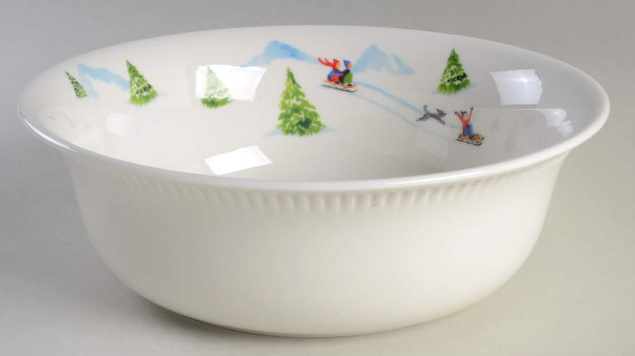 Profile Snow Day 10" Round Serving Bowl by Lenox-1