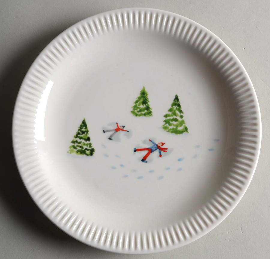Profile Snow Day Accent Luncheon Plate by Lenox-1