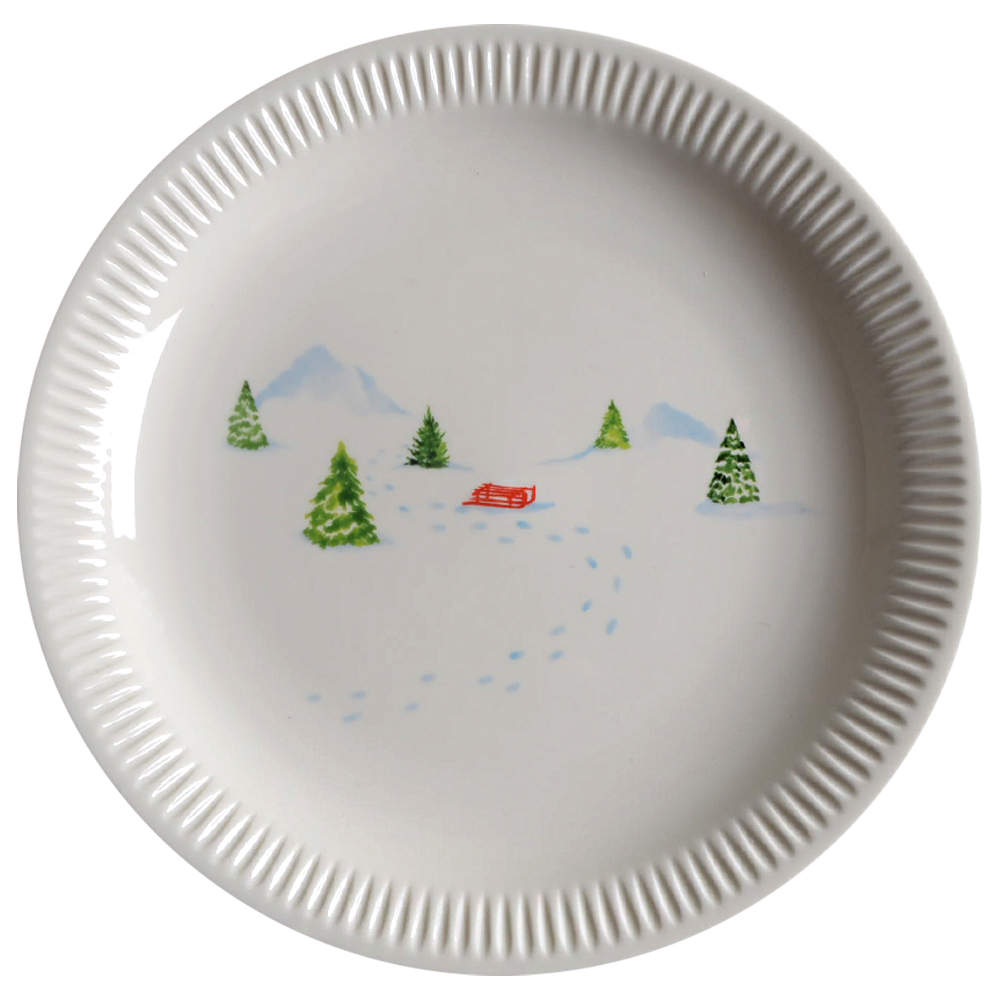 Profile Snow Day Dinner Plate by Lenox-1
