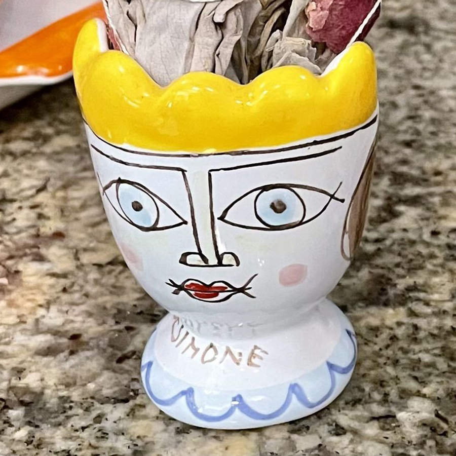 L2M8 Single Egg Cup by La Musa Ceramiche-1