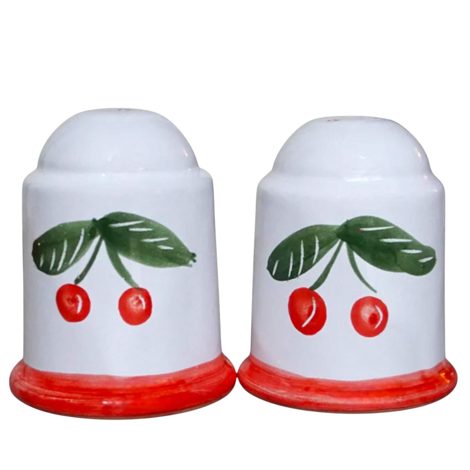 Marostica (Cherry) Salt & Pepper Set by La Gabbianella-1
