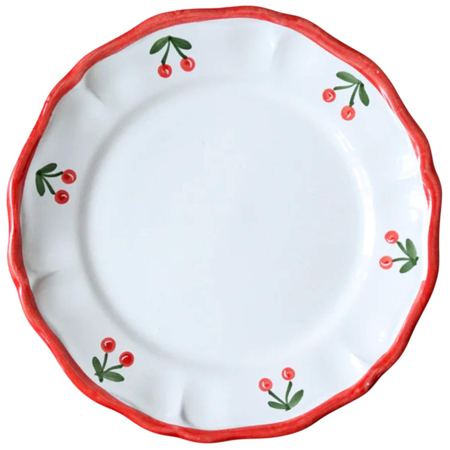 Marostica (Cherry) Dinner Plate by La Gabbianella-1