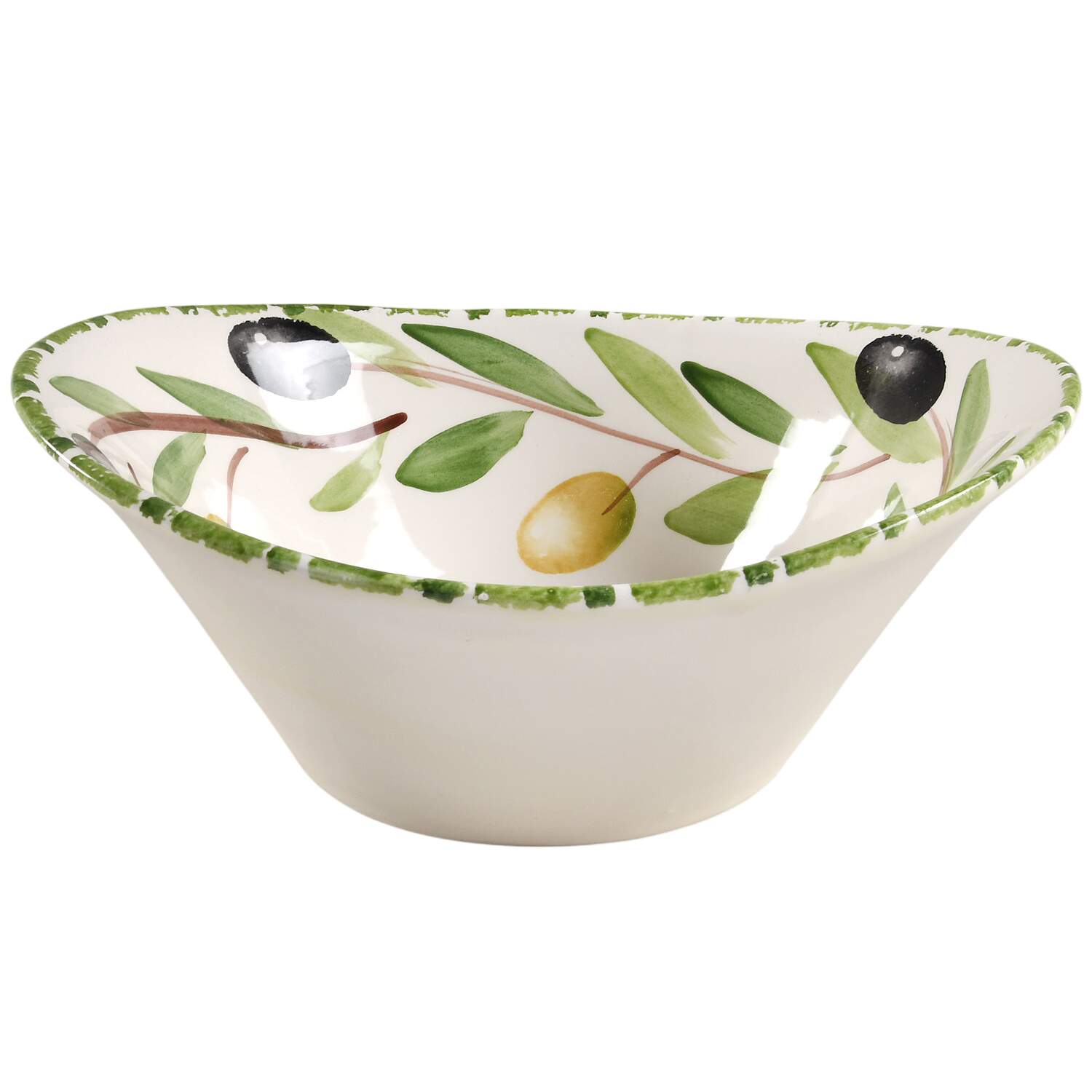 LT22 9" Oval Vegetable Bowl by La Tavola (Italy)-1
