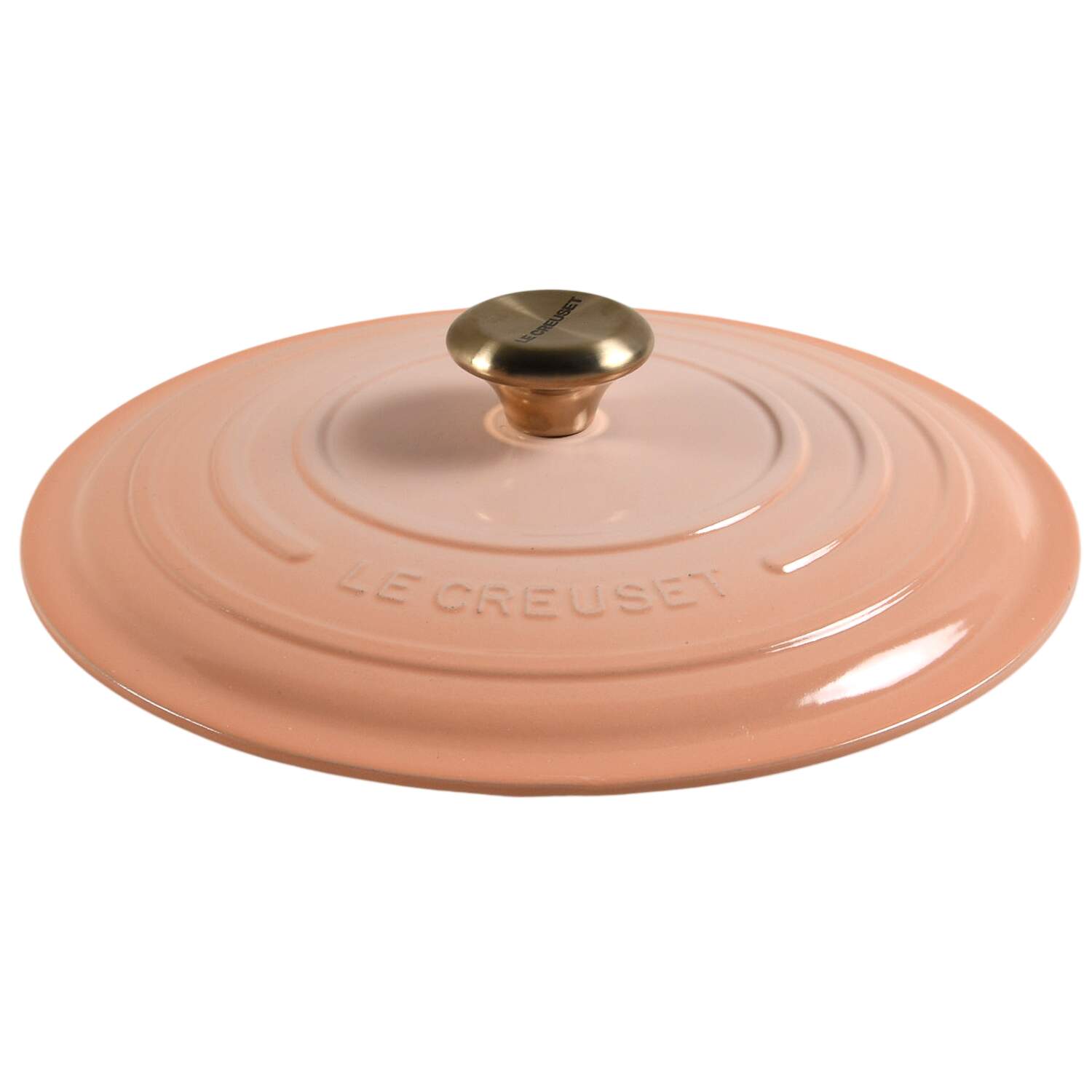 Peche Lid for 7.25 Qt Cast Iron Dutch Oven by Le Creuset-1