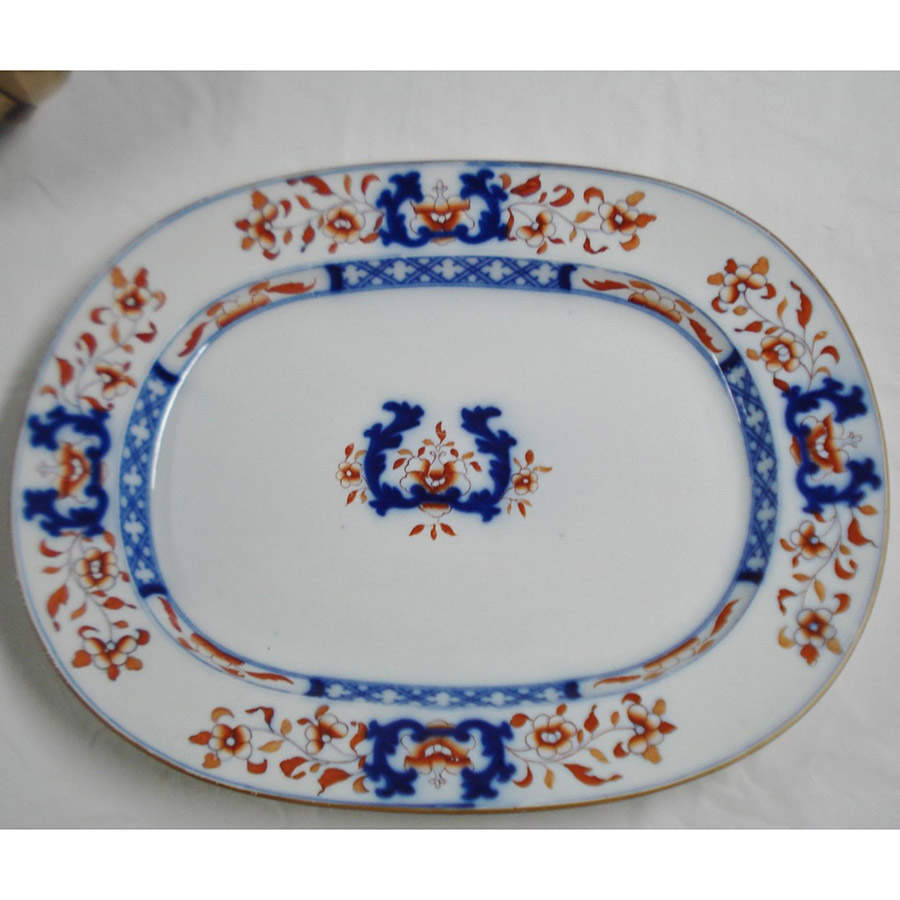 8667-B467 21" Oval Serving Platter by Minton-1