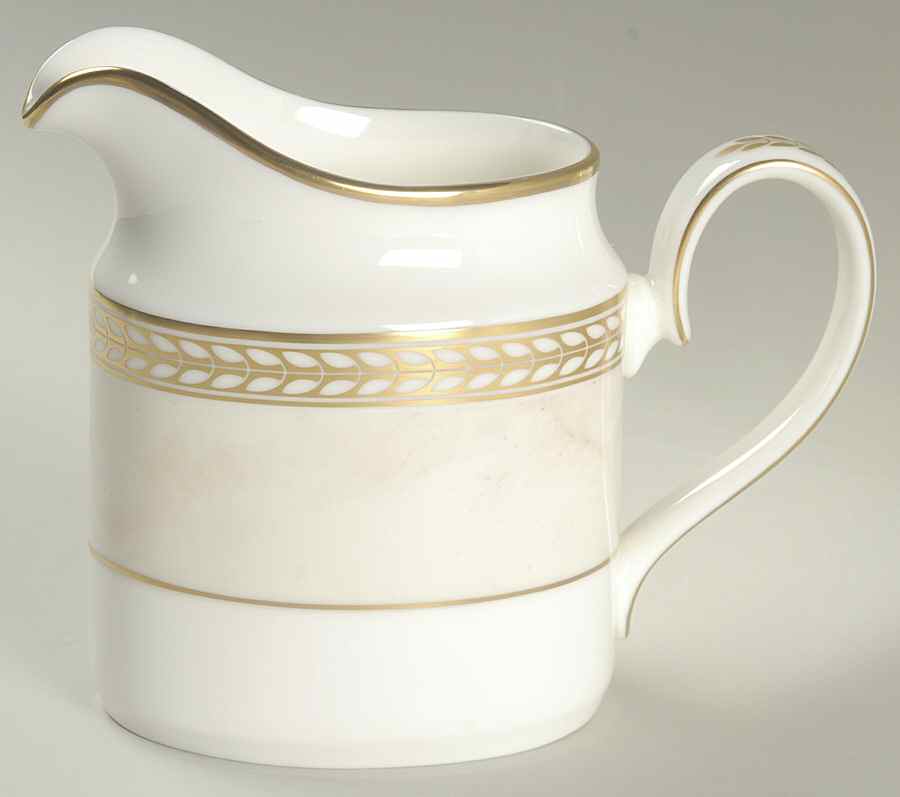Alabaster & Gold Creamer by Minton-1