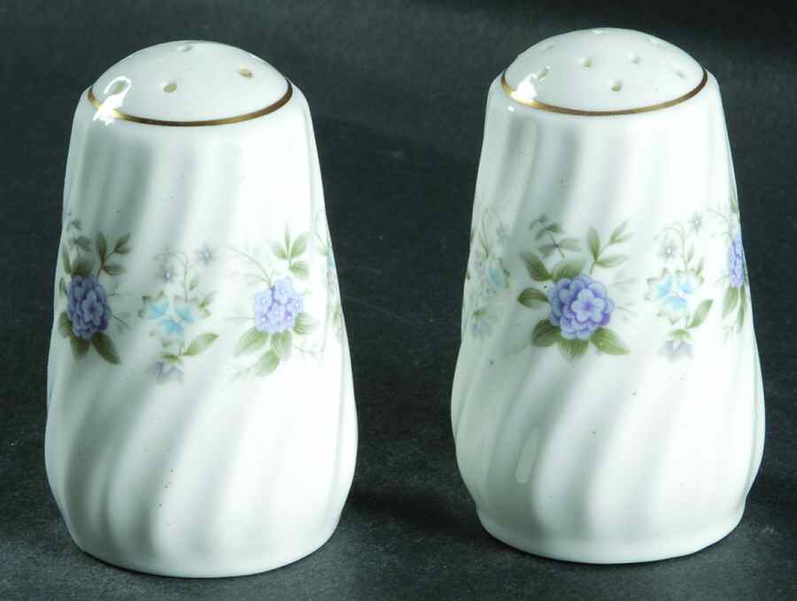 Alpine Spring Salt & Pepper Set by Minton-1