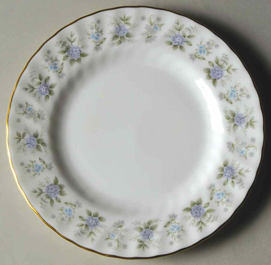 Alpine Spring Bread & Butter Plate by Minton-1