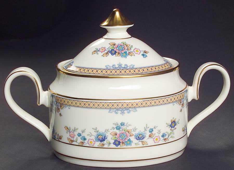 Avonlea Sugar Bowl & Lid by Minton-1