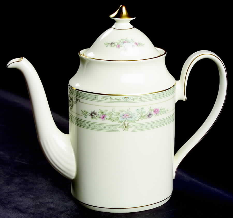 Beaumont Coffee Pot & Lid by Minton-1